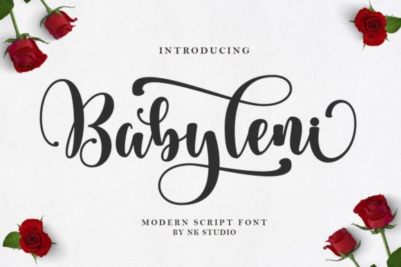 Baby Leni: A Script Font That Brings Handmade Charm to Life