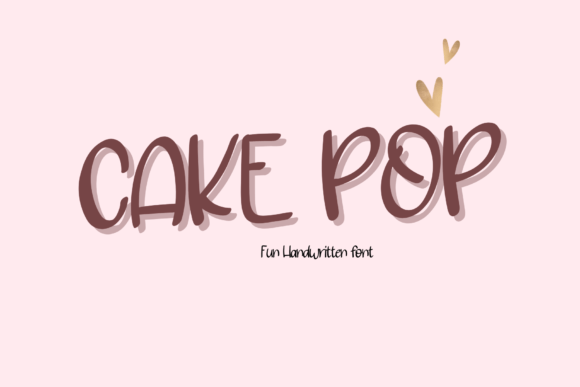 Cake Pop Font: Elegance in Every Letter