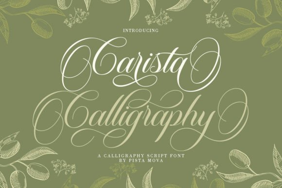 Carista Calligraphy: A Beautiful Typeface for Creative Makers
