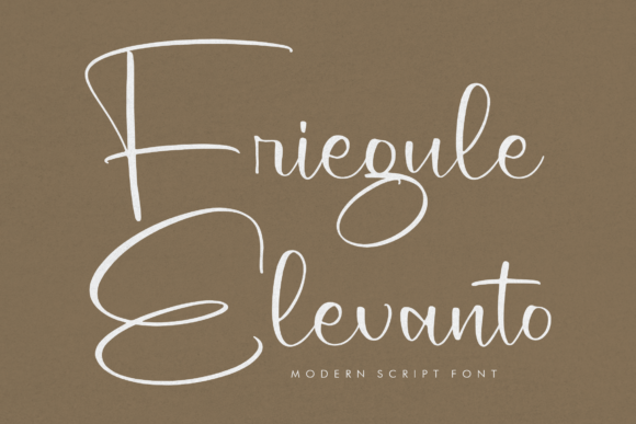 Friegule Elevanto: A Handwritten Typeface for Editorial Magic