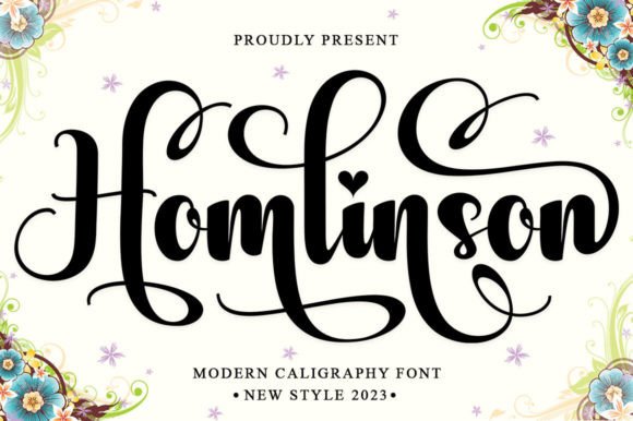 Homlinson Font: A Handwritten Typeface for Stronger Brand Impact