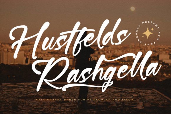 Hustfelds Rashgella: A Versatile Script Font for Campaign Design