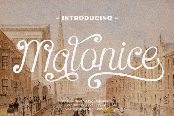 Malonice Font: Elevating Editorial Design with Elegance