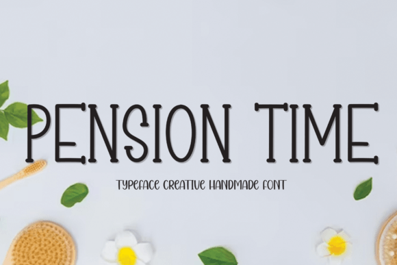 Pension Time Font: A Sweet Touch for Branding