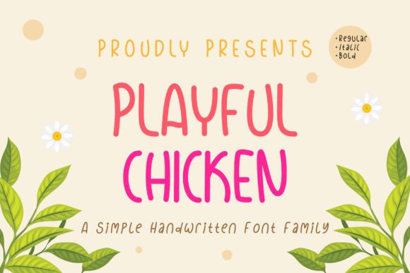 Playful Chicken Font Review for Marketers and Designers