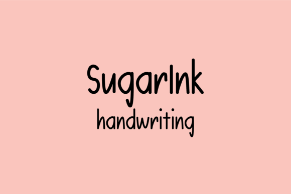 Sugarink Font: A Simple Way to Elevate Your Brand's Handwritten Style