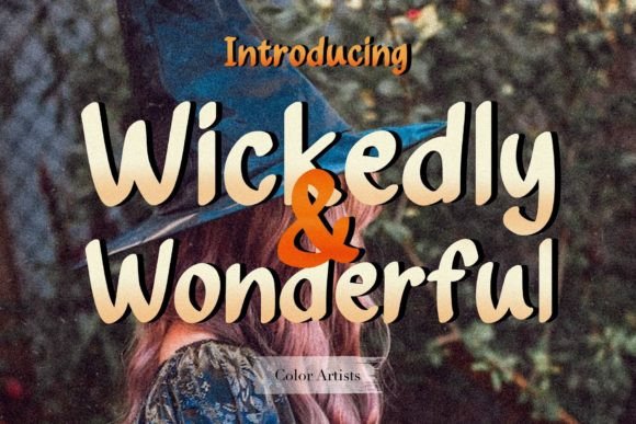 Wickedly Wonderful: A Magical Script Font for Craft Creators