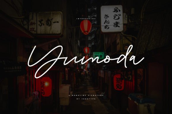 Yumoda: A Stylish Script Font for Business